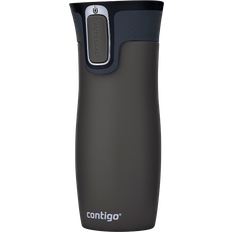 Metal cup Contigo Autoseal West Loop Gun Metal Termosmugg 47cl