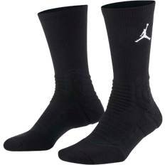 Nike Jordan Flight Crew Basketball Socks - Black/White
