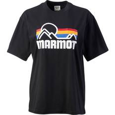 Marmot Women's Coastal Short Sleeve T-shirt - Black/Multi
