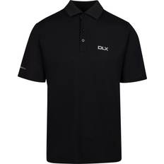 Men - Polyamide Polo Shirts DLX Mens Polo Shirt Ingram - Black