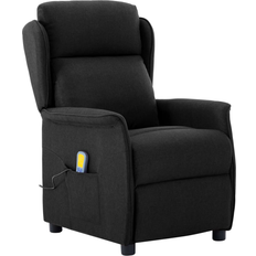 Massage Chairs vidaXL Massage Chair Black Fabric
