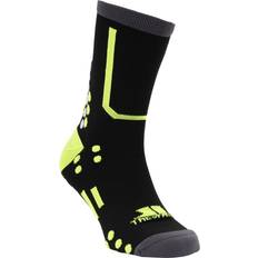 Unisex Underwear Trespass Unisex Cycling Compression Sock Dash - Black