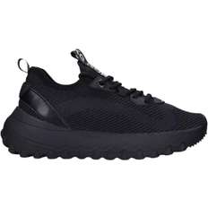 Kurt Geiger Black Trainers Kurt Geiger Lowell Logo-Print Knitted W - Black