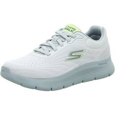 Herre - Hvid Spadseresko Skechers Casual Sneaker Med Hagelslag Detaljer - Grå