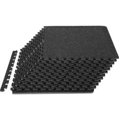 VEVOR 12 PCS 1/2 Inch Thick Gym Floor Mats
