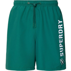 Superdry Code Applque Recycled Swim Shorts 19" - Green