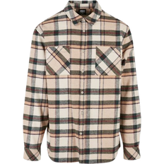 Urban Classics Mountain Flannel Shirt - Beige
