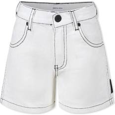 Bomuldsshorts Med Logo Unisex - Hvid