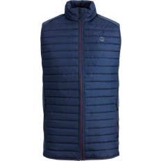 Jack & Jones Multi Bodywarmer Puffer Gilet - Blue/Navy Blazer