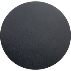 Læder Tæpper Lind DNA Circle XXL Sort 69cm