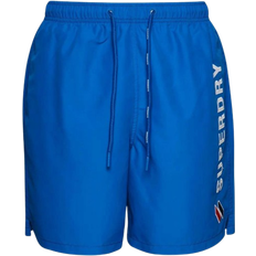 Superdry Code Applque Recycled Swim Shorts 19" - Cobalt Racer