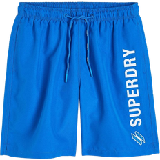 Superdry Code Applque Recycled Swim Shorts 19" - Blue Bay