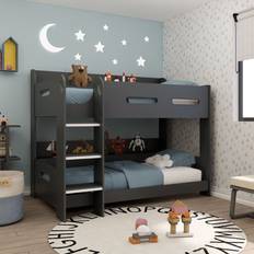 Bunk Beds Kidsaw 01 With Shelf Storage L198 x W136 x H160 cm Bunk Bed