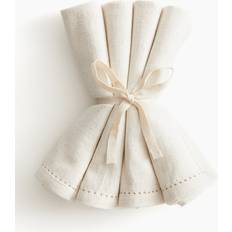 H&M Linen Mix Tøyserviett Beige (40x40cm)