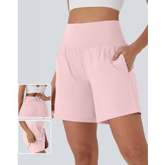 Halara Softlyzero™ Airy Super High Waisted 2-in-1 Cool Touch Yoga Shorts 7" with Pockets