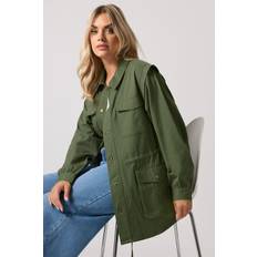 Yours Utility Carpenter Jacket Plus Size - Light Khaki