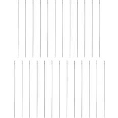 Pins & Needles Uxcell 25pcs Ultra-Thin Stainless Steel Sewing Needles