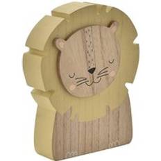 Petit Cheri Lion Shaped Money Box Brown