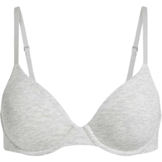 SKIMS Cotton Jersey T-shirt Bra - Light Heather Grey