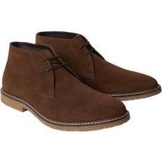 Men - Synthetic Chukka Boots Maine Mens Suede Chukka Boots - Chocolate