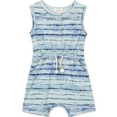 Peek Kids Oceanic Striped Romper - Blue