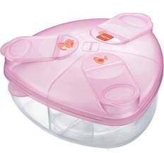 Pink Baby Food Containers & Milk Powder Dispensers Mam Milk Formula Powder Dispenser 40g Pink