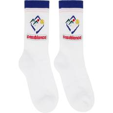Casablanca Underwear Casablanca White Fuji Icon Socks