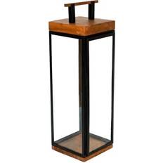 Grace Tall Acacia Wood Black 58cm H x 20cm D