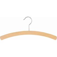 Beige Hangers Weber Wooden Flat Fashion Hangers 3 Pcs Hanger
