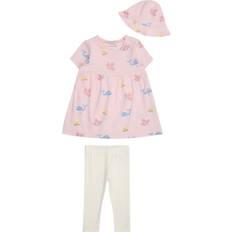 Name It Ensfarvet Øvrige sæt Name It Kjolesæt NbfVandora Ballerina Cloud Dancer - Lyseblå/Gul/Lyserød/Offwhite