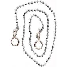 Sink Strainers Timco Ball Link Chains Sink Chrome 12in 2 Pack