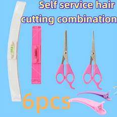 Hair Scissors on sale Temu 6pcs Combination Set Original Scissors