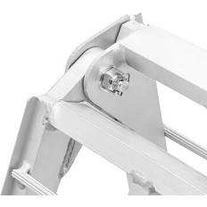 Motorcycle Kickstand Pads ConStands Aluminium Loading Ramp DK30 Folding - Silver