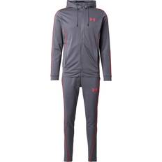 Under Armour Herre Jakkesæt Under Armour Træningsdragt Novelity Tracksuit Men - Basalgrå/Mørkeorange