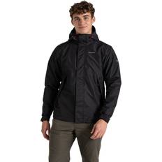 Craghoppers Men Rain Clothes Craghoppers Waterproof Ossus Mixed Jacket - Black