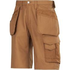 Snickers Workwear 3014 Canvas+ Work Shorts - Brown