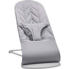 BabyBjörn Bouncer Bliss Woven Petal Quilt Light Grey
