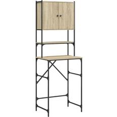 Bathroom Furniture vidaXL Washing Machine Cabinet Sonoma Oak 68x48.5x194 cm
