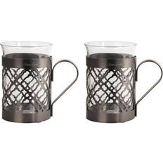 Stål Glas Magnor Cape Gunmetal Dricksglas 25cl 2st