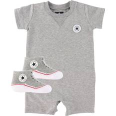 Converse Baby Summer Suit with Socks - Grey Heather (56A247-042)