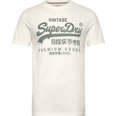 Superdry Överdelar Superdry Vl Classic Tee - Vit