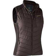 Deerhunter Lady Caroline Padded Waistcoat - Dark Plum
