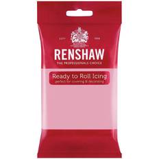 Bakeware Renshaw Ready to Roll Fondant Icing Pink 250g Sugar Paste