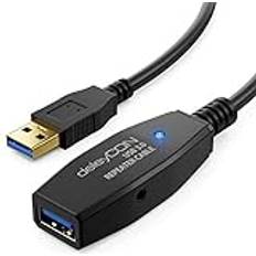 DeleyCON 15m Aktiv USB 3.0 Kabel Förlängning