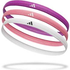 Adidas Lila Accessoarer adidas 3-Pack Hårband - Lila/Rosa/Vit