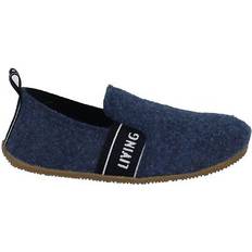 Træ Tøfler Børnesko Living Kitzbühel Wool Slippers - Midnight Navy