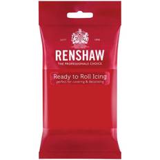 Renshaw Ready to Roll Fondant Icing Poppy Red 250g Sockerpasta