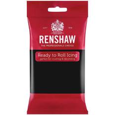 Renshaw Ready to Roll Fondant Icing Black 250g Sukkerpasta