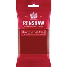 Renshaw Ready to Roll Fondant Icing Ruby Red 250g Sukkerpasta