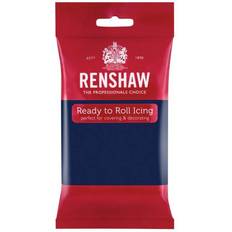 Renshaw Ready to Roll Fondant Icing Navy Blue 250g Sugar Paste
